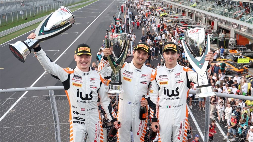 Sebastian Øgaard sejrede på Monza.
(Foto: SRO)